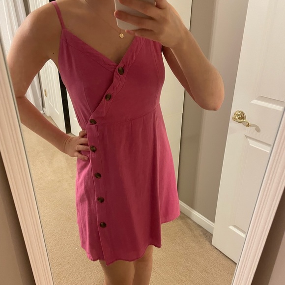 Pink Button down dress - Picture 1 of 1